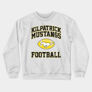 Kilpatrick Mustangs Football (Variant) Crewneck Sweatshirt